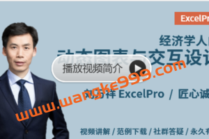 刘万祥ExcelPro《经济学人的动态图表与交互设计》