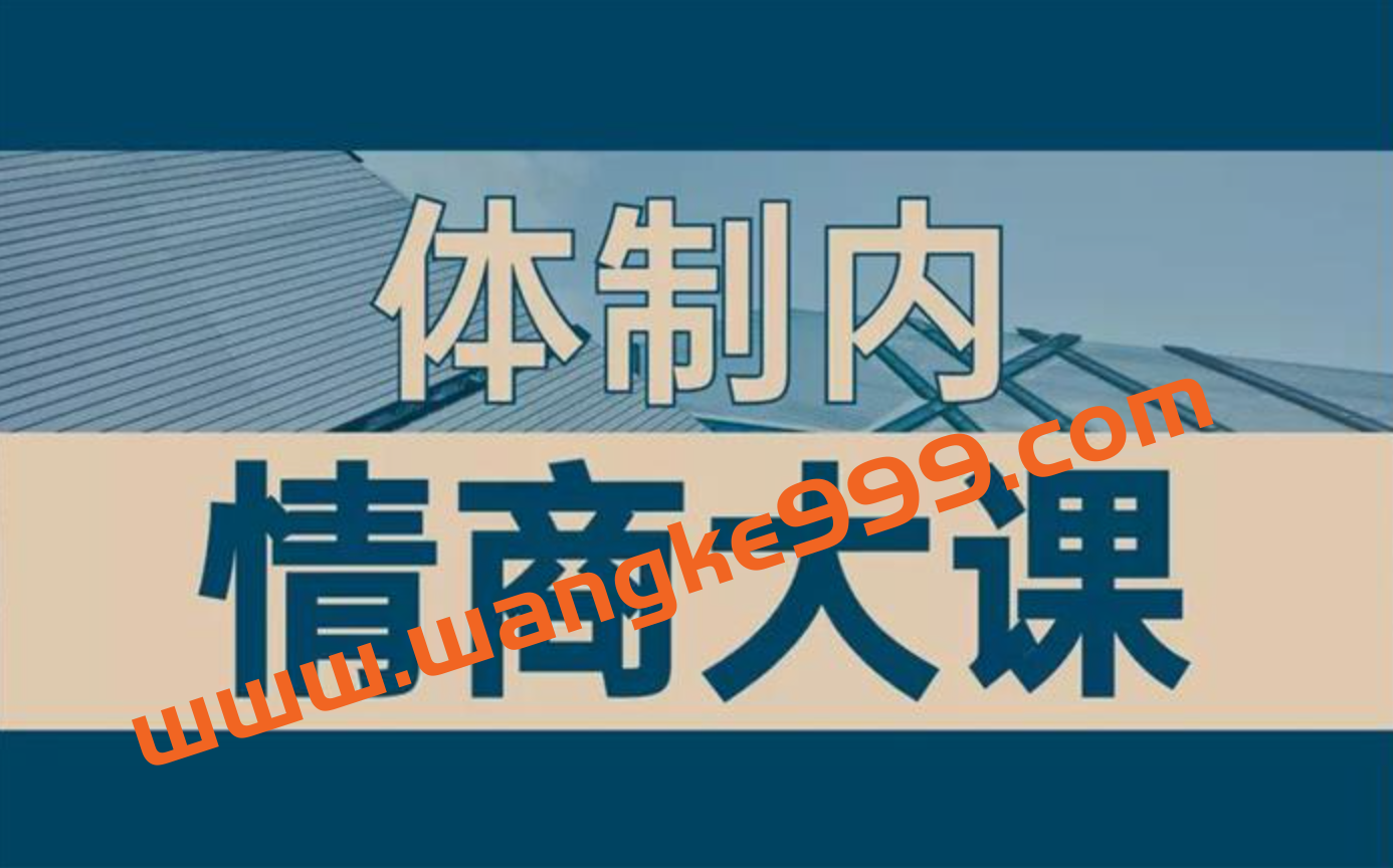 老秘书《即学即用的体制内情商大课》：如何提高职场悟性，为自己加分插图