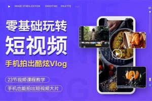 杨精坤《零基础玩转短视频手机拍出酷炫Vlog》：轻松掌握手机短视频拍摄技巧