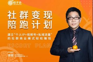 廖桔《社群变现陪跑计划》：建立个人IP+视频号+私域流量的社群商业模式，轻松赚钱