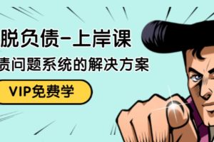 解脱负债-上岸课：负债问题系统的解决方案