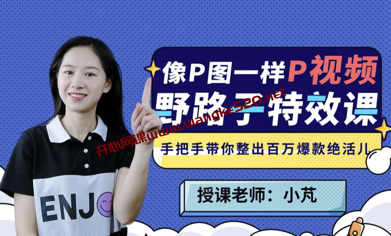 小芃《野路子特效课：像P图一样“P”视频》：手把手带你整出百万爆款绝活儿插图