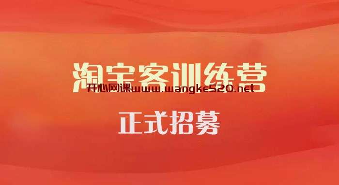 卓友会《淘宝客实战训练营》：淘宝客各种玩法及模式解析，找到适合你的转化路径插图