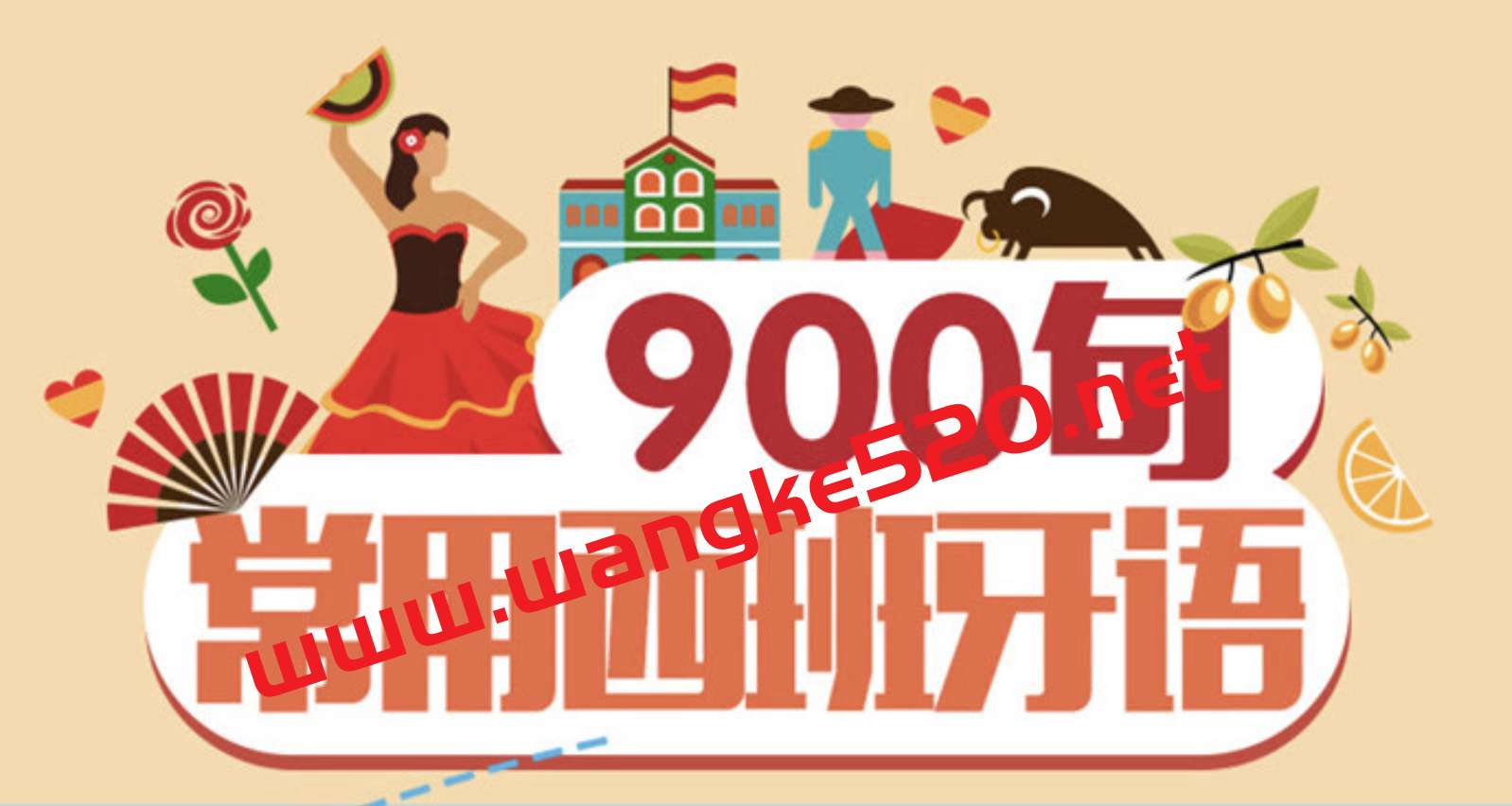 常用西班牙语900句：情景式学习西班牙语插图