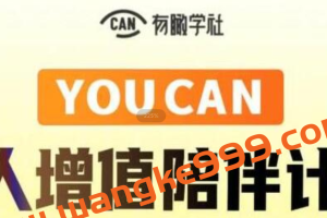 有趣学社《YOUCAN个人增值陪伴计划》提升个人“稳定可持续赚钱能力”