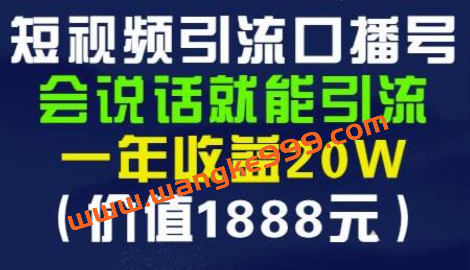 安妈《短视频引流口播号》会说话就能引流，一年收益20W插图