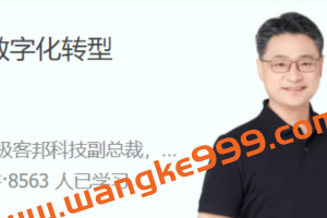 付晓岩《说透数字化转型》从认知到实战，找准数字化转型路径