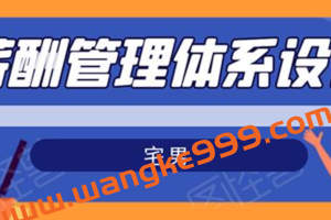 宅男《薪酬管理体系设计》价值980元