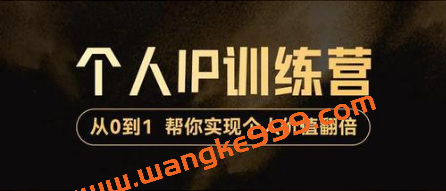 降龙老师《从0到1打造短视频个人IP训练营》帮你实现自我价值增长插图