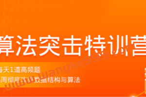 拉勾算法突击特训营3期