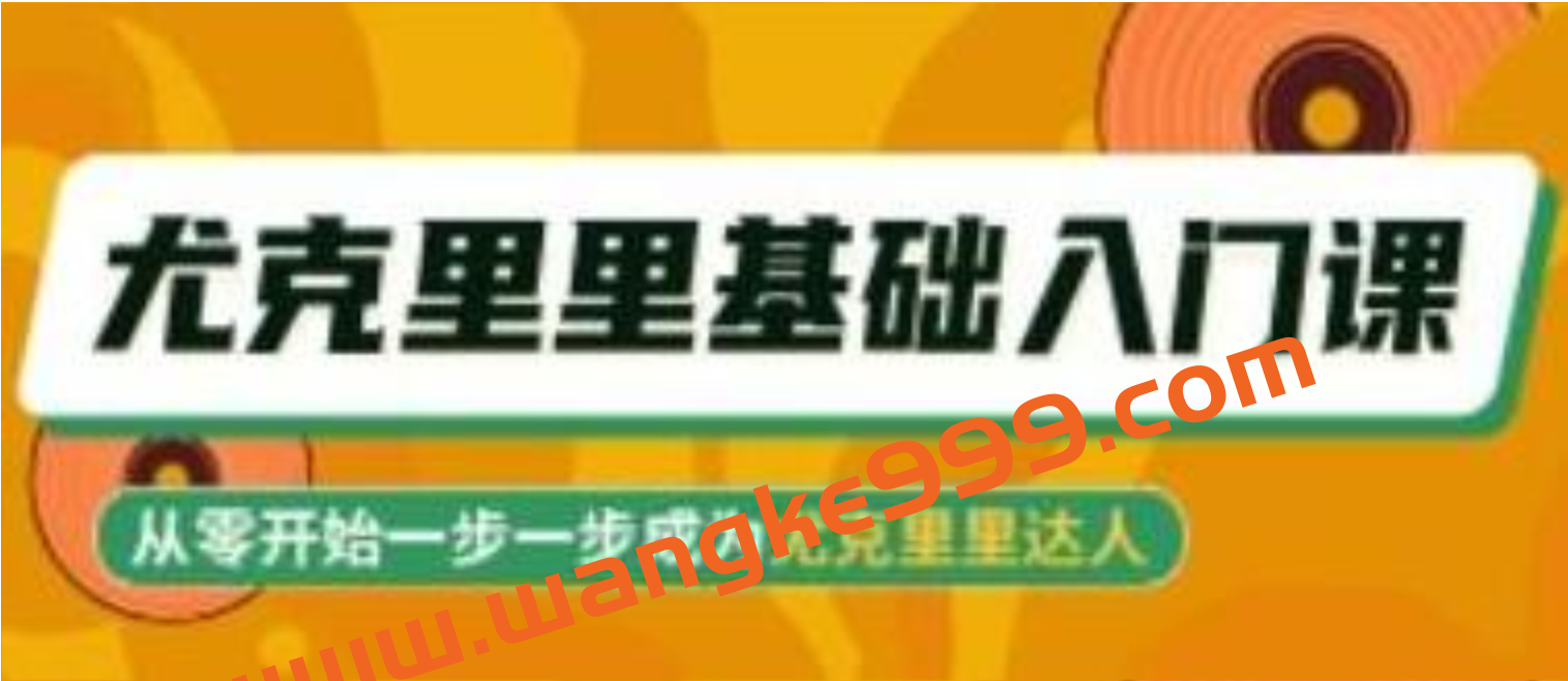 程龙《尤克里里基础入门教程视频》从零开始成为尤克里里达人插图