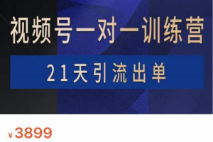 花爷Alan视频号训练营，四大变现新方向，21天引流出单