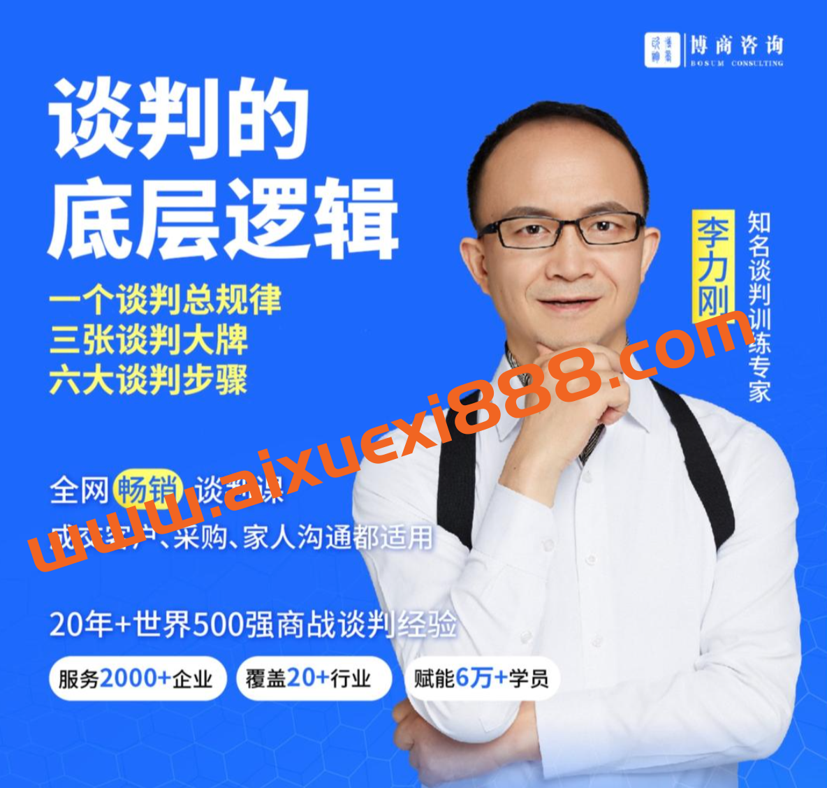 【抖音299同款】李力刚谈判底层逻辑：一个谈判总规律、三章谈判大牌、六大谈判步骤插图