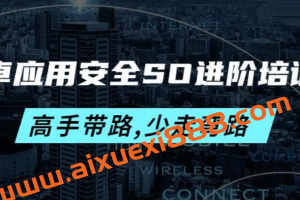 安卓应用安全SO进阶培训班：高手带路,少走弯路-价值999元