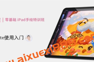 优设《iPad卡通手绘基础课》