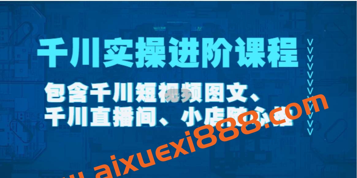 《千川实操进阶课程》在线视频课程【2022年11月更新】插图