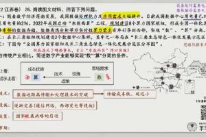 羊羊地理 高考地理2021~2022年高考真题解析