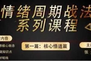 四鼠点金《情绪周期战法》系列课程第一篇：核心悟道篇