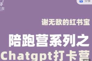 谢无敌《ChatGPT打卡营》