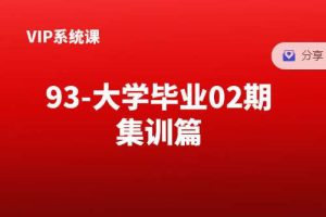 熊猫交易学社黄金VIP系统课93-“大学毕业”02期集训篇