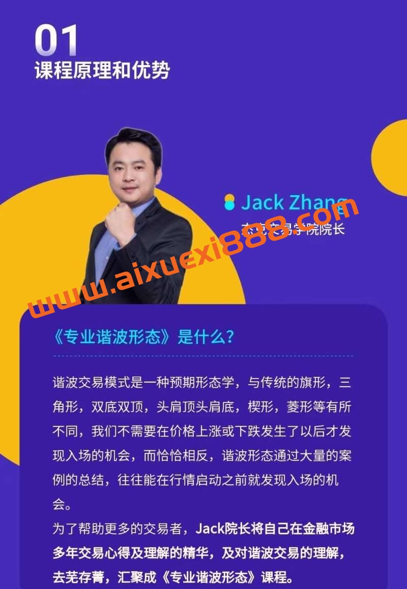 杰克交易学院JTA 《专业谐波形态》插图1