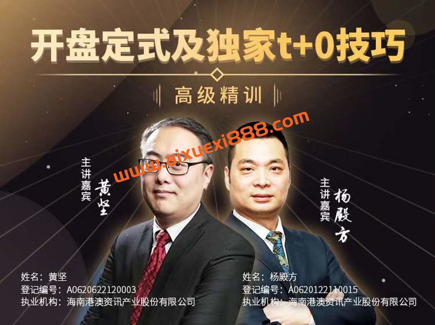 杨殿方 开盘定式及独家t+0技巧2023