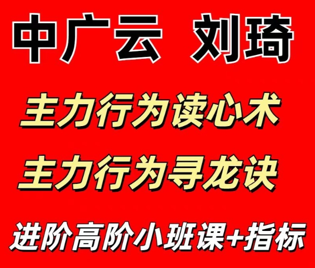 中广云刘琦主力行为读心术高阶课寻龙诀系统课小班课